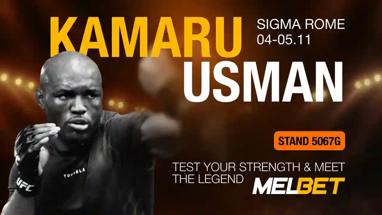 MelBet Partners & Affiliates Menghadirkan Juara UFC Kamaru Usman dan Pesta “Triumph of the Gladiators” di SiGMA Eropa