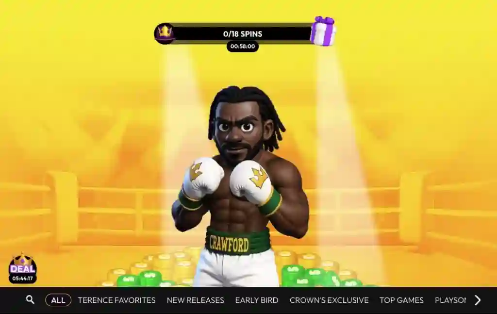 Crown Coins Meluncurkan Kontes Game Slot Bertema Tinju yang Menampilkan Terence Crawford